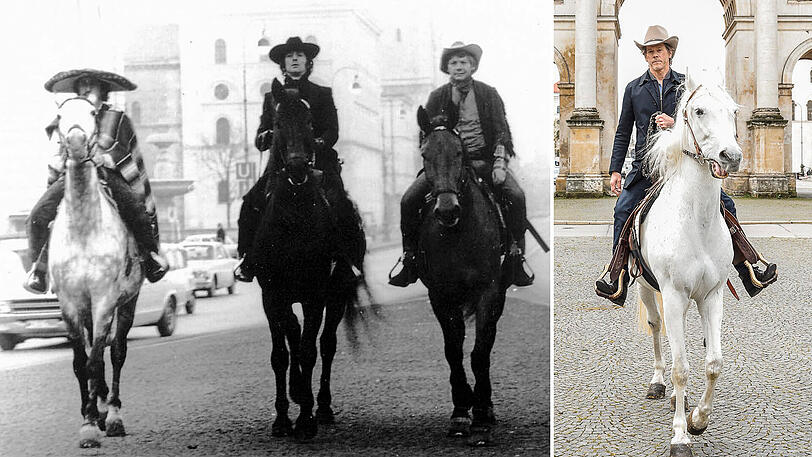 Hollywood in München: Kevin Bacon gibt den Tscharlie.