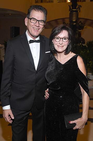 Dr. Gerd Müller (CSU), Bundesminister für wirtschaftliche Zusammenarbeit & Entwicklung, mit Frau Gertie Müller-Hoorens.