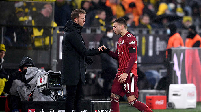 Hernández musste gegen Dortmund angeschlagen ausgewechselt werden.