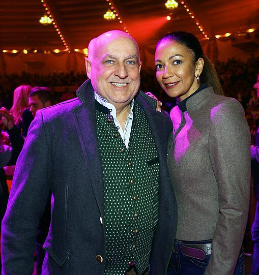 Axel Munz mit Begleitung