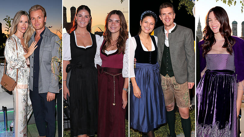 Auf Münchens wohl schönster Dachterrasse feierten die Stars den Oktoberfest-Start...