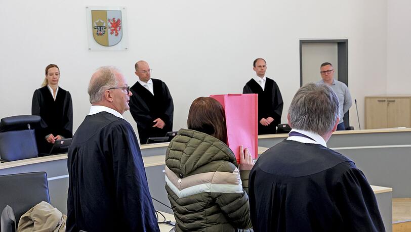 Die Angeklagte schweigt bislang zu den Vorw&uuml;rfen gegen sie.