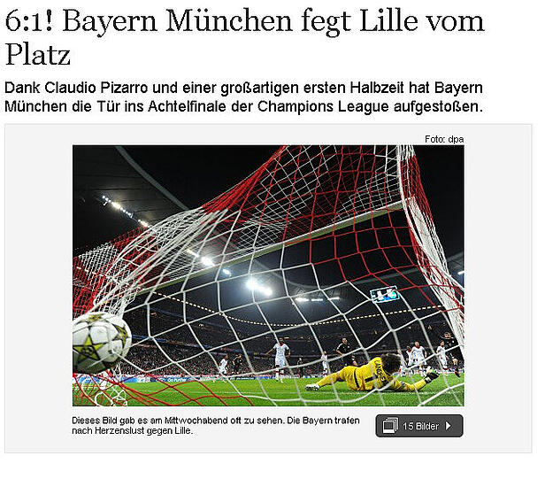 Internationale Stimmen: Bayern gegen Lille: Die Pressestimmen - FC Bayern - Abendzeitung München