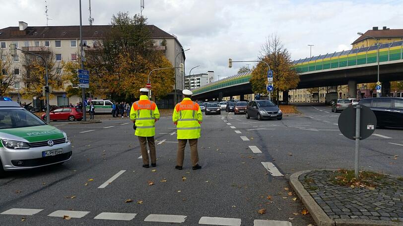 Impressionen vor dem Münchner Derby.