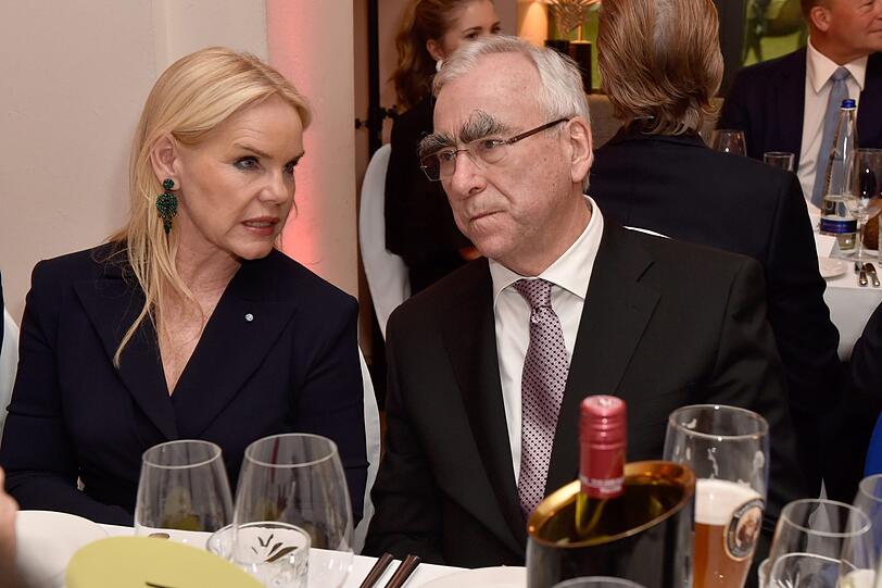 Alexandra Holland und Theo Waigel.
