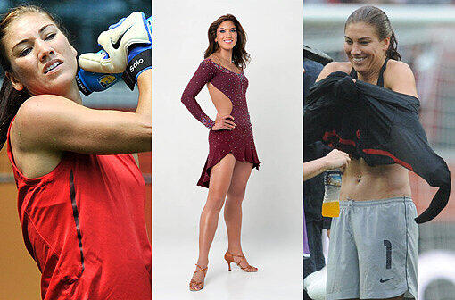 Die schöne US-Torhüterin: Jetzt tanzt Hope Solo in den USA auch bei "Let's dance".