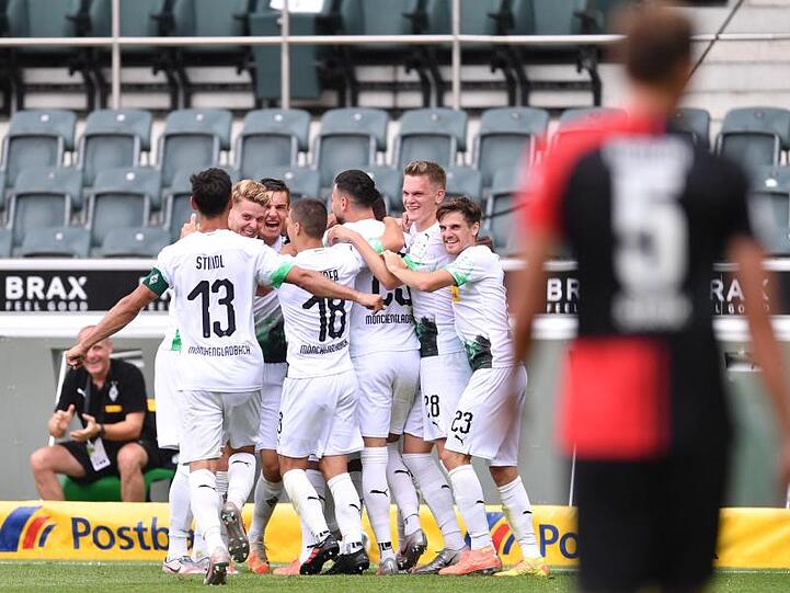 Borussia Mönchenglad machte mit einem Sieg gegen Hertha BSC die Champions League klar.