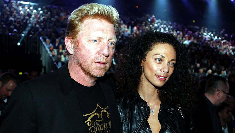 Zoff in London: Tennis-Held Boris Becker und seine Frau Lily haben einen Londoner Club getrennt verlassen. Zoff in London: Tennis-Held Boris Becker und seine Frau Lily haben einen Londoner Club getrennt verlassen.