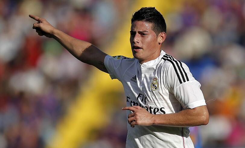 James Rodríguez - Real Madrid - Marktwert: 60 Millionen Euro