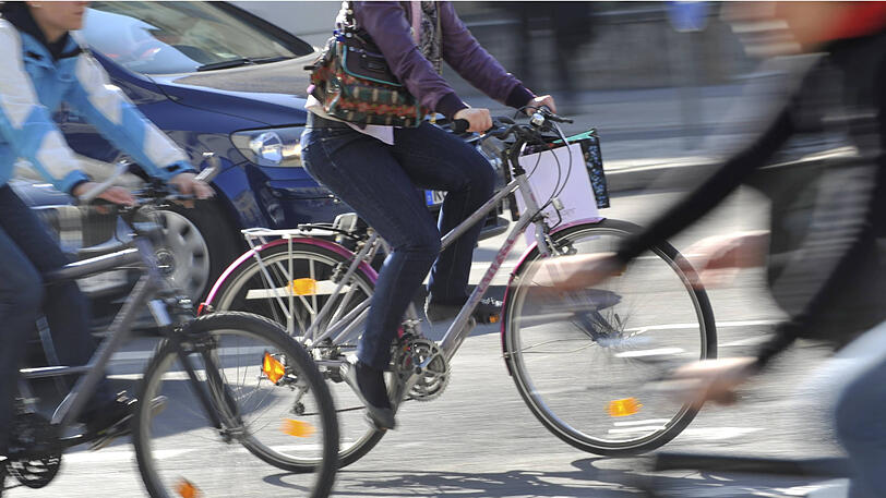 Wer leidet mehr: Radler, Autos oder Fußgänger?