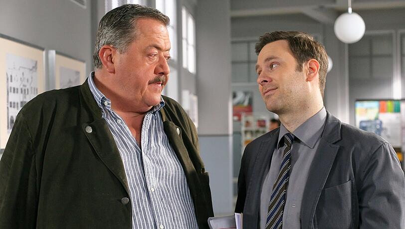 Zusammen mit Joseph Hannesschl&auml;ger ermittelte Mark-Alexander Solf in drei Staffeln von "Die Rosenheim-Cops".