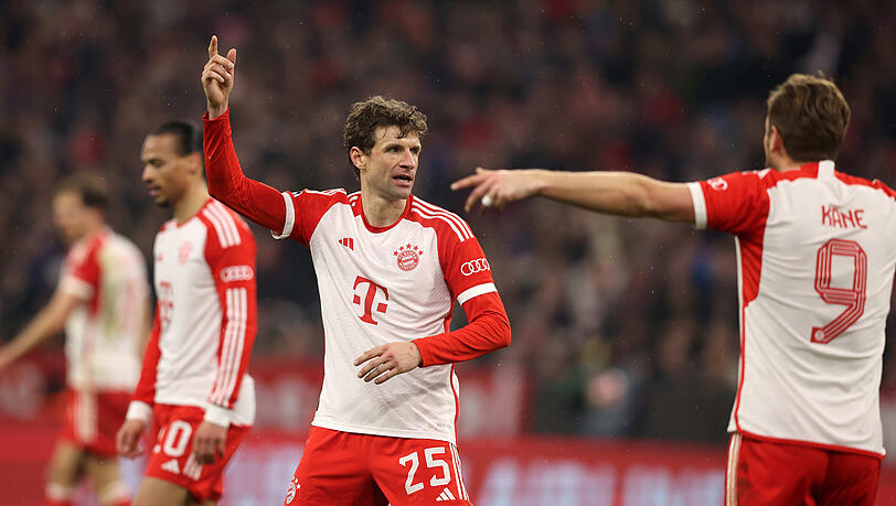 Traf zuletzt gegen Lazio Rom: Thomas Müller.