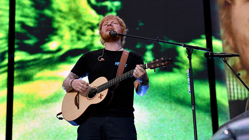 Ed Sheeran spielt gleich zwei Tage hintereinander im Münchner Olympiastadion - beide Konzerte sind restlos ausverkauft. Die Bilder vom ersten Auftritt.