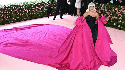 Sängerin Lady Gaga war auf der Met Gala 2019 der Hingucker schlechthin