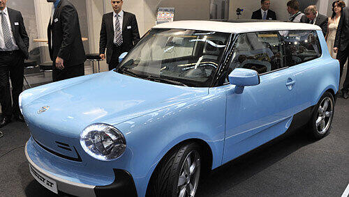 Der Prototyp des Trabant nT auf der IAA 2009 Der Prototyp des Trabant nT auf der IAA 2009