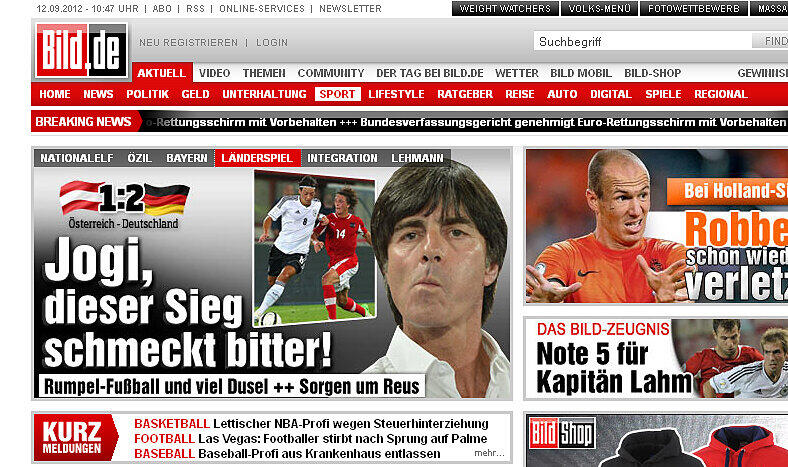 Deutschland gewinnt mit viel Glück gegen Österreich und kann sich bei Marco Arnautovic bedanken. Lesen sie hier die internationalen Pressestimmen.