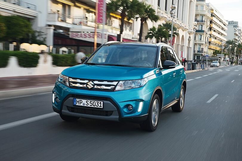 Der neue Suzuki Vitara rollt am Wochenende mit einem selbstbewussten, markanten Design und aktueller Technik zu den Händlern.