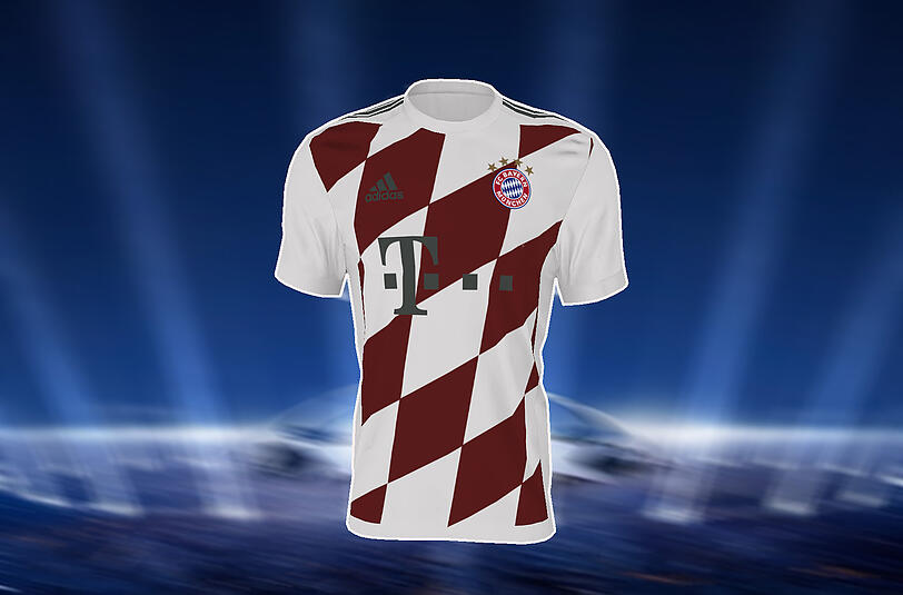 Fans entwerfen Designs für ein Bayern-Trikot: Eines dieser Leiberl wird das Champions-League-Trikot 2017/2018 des Rekordmeisters.