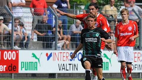 Zweifacher Torschütze in Ansbach: Fürths Nicolai Müller,  Rückkehrer vom SV Sandhausen..