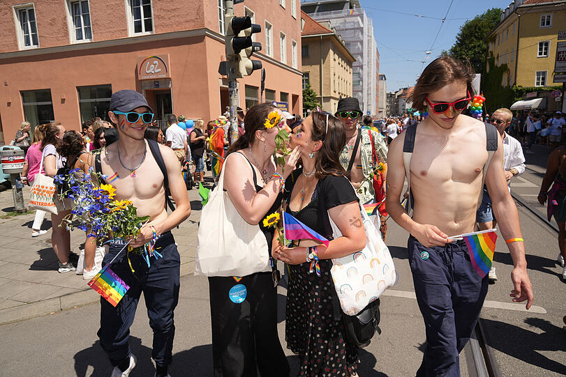 Bestes Wetter und gut besucht: der CSD 2022.