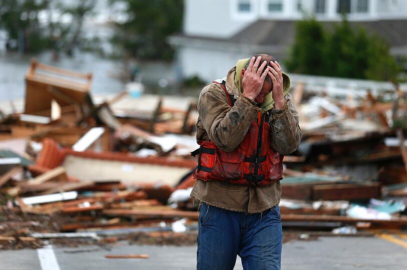 Aufräumen nach "Sandy": Die Bilder der Zerstörung aus den USA