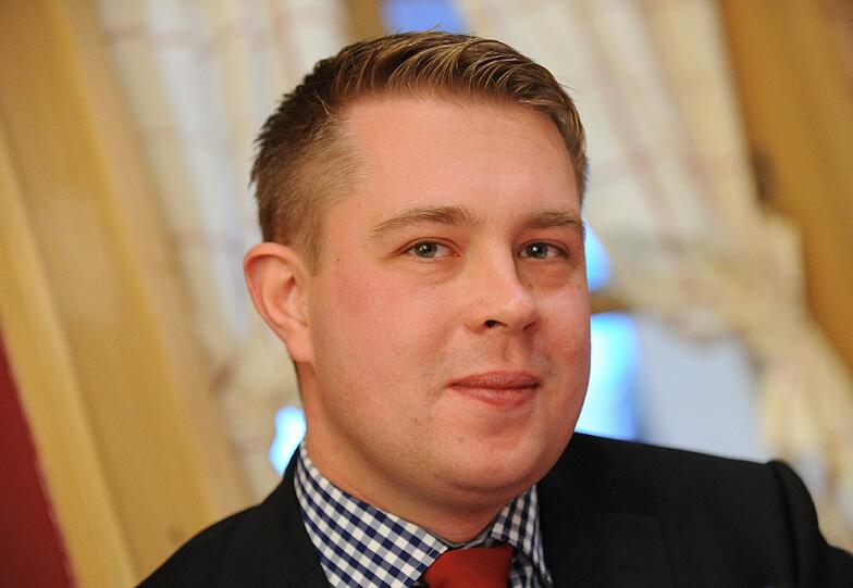 Regens Landrat Michael Adam (28, SPD).