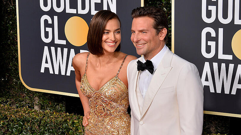 Bradley Cooper und Irina Shayk bei den Golden Globe Awards im Januar 2019