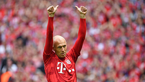 Hat seine Karriere beendet: Arjen Robben.