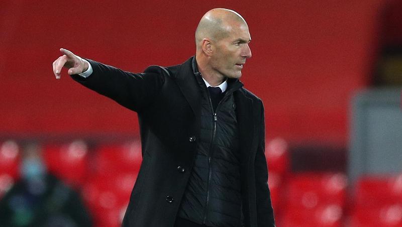 Zinedine Zidane lobte seine Spieler.