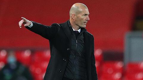 Zinedine Zidane lobte seine Spieler.