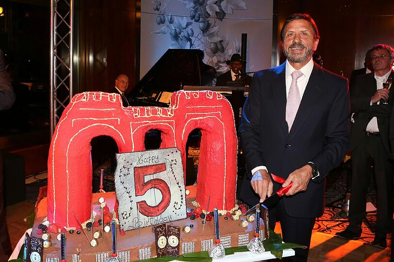 "5 Jahre Charles Hotel": Sir Rocco Forte