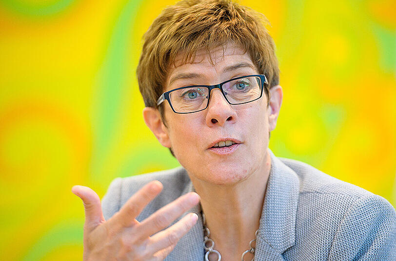 Die Ministerpräsidentin des Saarlands, Annegret Kramp-Karrenbauer.
