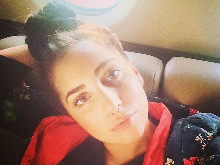 Lady Gaga auf ihrem Weg nach Dubai
