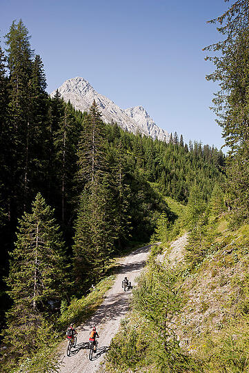 Immer Richtung Süden auf schmalen, steinigen Pfaden: Traumhafte Panoramen sind der Lohn der Alpenüberquerer. Eine Alpenüberquerung eines Rollstuhlfahrers hat es so zuvor noch nicht gegeben, denn die Strecke ist für Mountainbikes ausgelegt.
