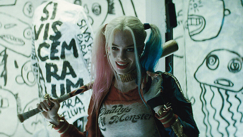 Sorgt auch in "The Suicide Squad" zum nunmehr dritten Mal als Harley Quinn für Unruhe: Margot Robbie Sorgt auch in "The Suicide Squad" zum nunmehr dritten Mal als Harley Quinn für Unruhe: Margot Robbie
