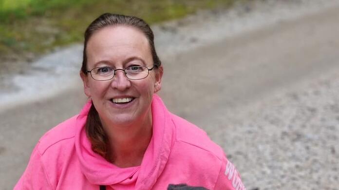 Karin Koll liebt das Gassigehen mit ihren Hunden