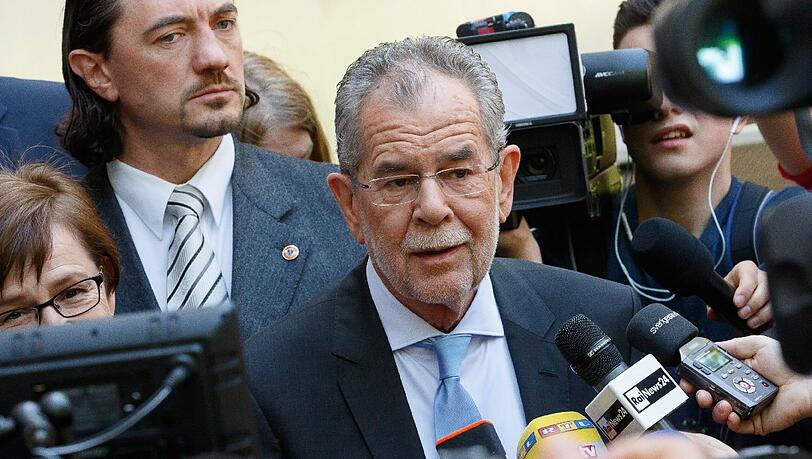 Grünen-Kandidat Alexander van der Bellen.