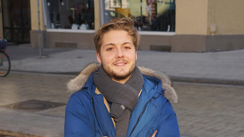 Schwabinger Gründer: Tristan von Tschirschnitz ist erst 19 Jahre alt.