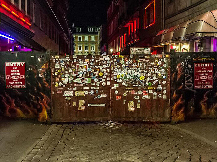 Die St.Pauli-Insidertour führt auch zur berühmten Herbertstrasse