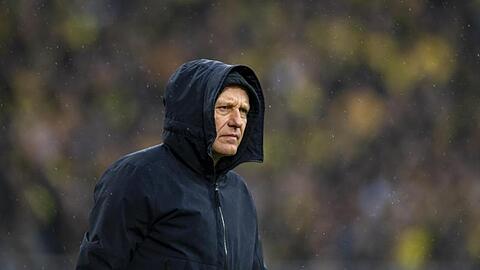 Freiburgs Trainer Christian Streich äußerte sich bestürzt nach den Schmähungen gegen Dietmar Hopp.