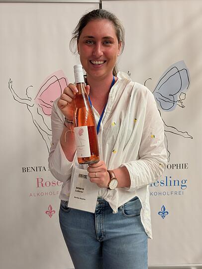Extra aus Österreich gekommen: Benita Lobner. Extra aus Österreich gekommen: Benita Lobner.