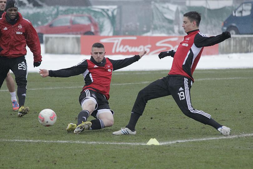 Dienstagtraining nach dem 2:2 gegen Hannover