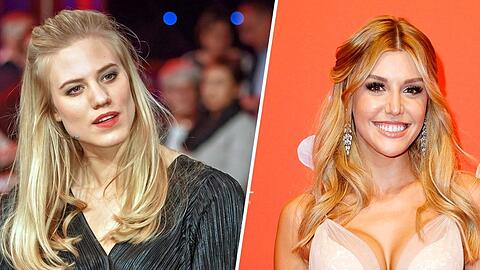 Larissa Marolt (li.) ist seit vielen Jahren als erfolgreiche Schauspielerin unterwegs. Gerda Lewis (re.) gilt als eine der erfolgreichsten Influencerinnen Deutschlands.