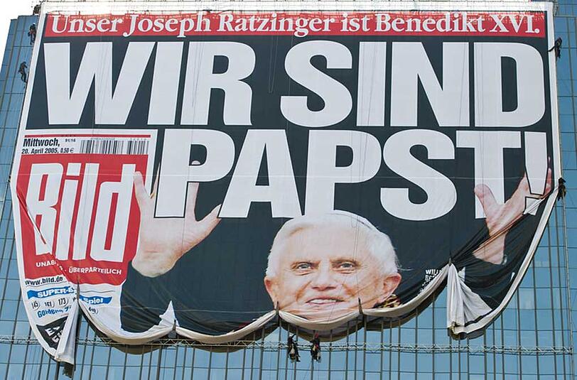 "Wir sind Papst" - Diese Schlagzeile ging vor zehn Jahren um die Welt. Das Konklave der Kardinäle wählte am 19. April 2005 Joseph Ratzinger zu Papst Benedikt XVI.