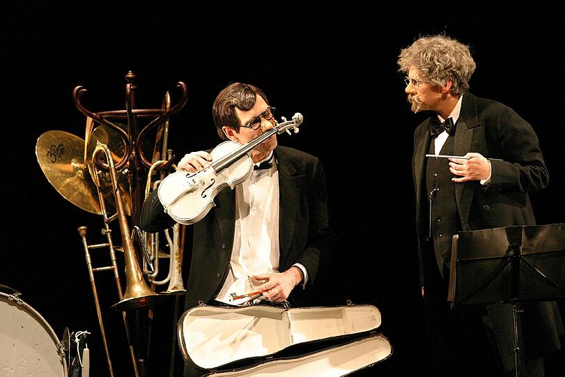 Die Orchesterprobe ist ein Klassiker.