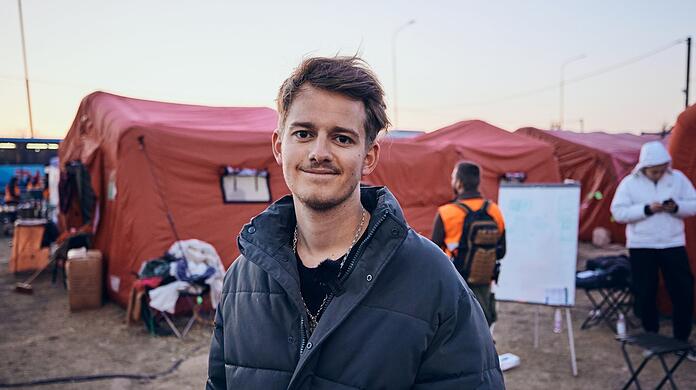 Marcel Demeler fährt bald in die Ukraine.