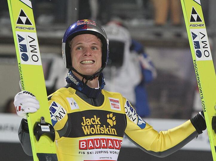 Thomas Morgenstern gewinnt das dritte Springen der Vierschanzentournee in Innsbruck