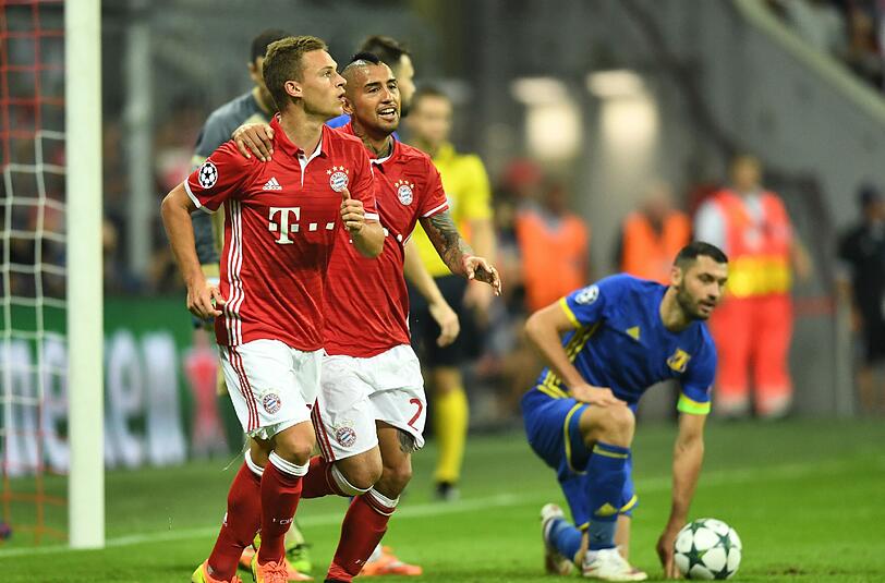 Das 3:0 erzielte Joshua Kimmich per Kopf