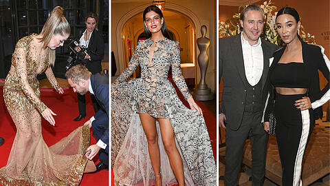 Glamour, kleine Pannen und eine Babykugel: Die VIPs auf dem roten Teppich...