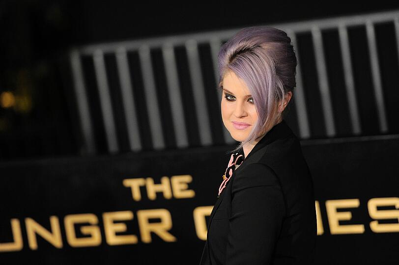 Auch am Start: Kelly Osbourne